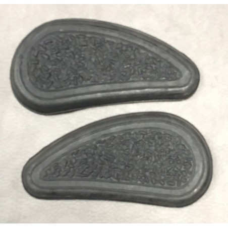 Mottaz fuel tank curly-patterned rubber knee pads
