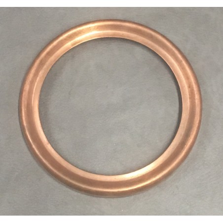 Copper headlight rim