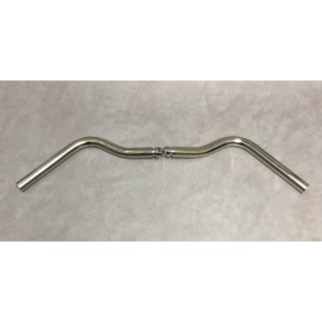 25mm flat sectioned handlebar