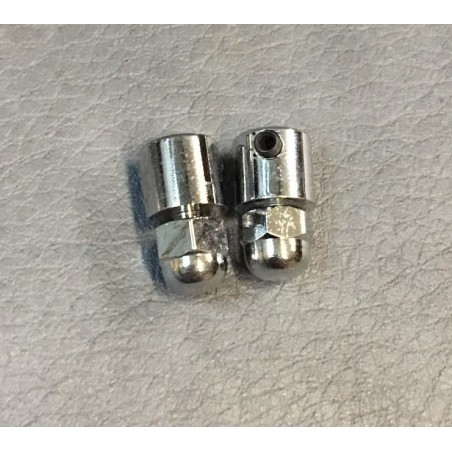 Licence plate chrome-plated bolts