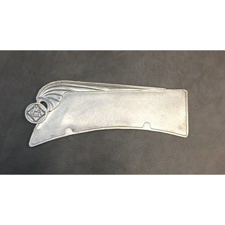 Motoconfort aluminium front licence plate