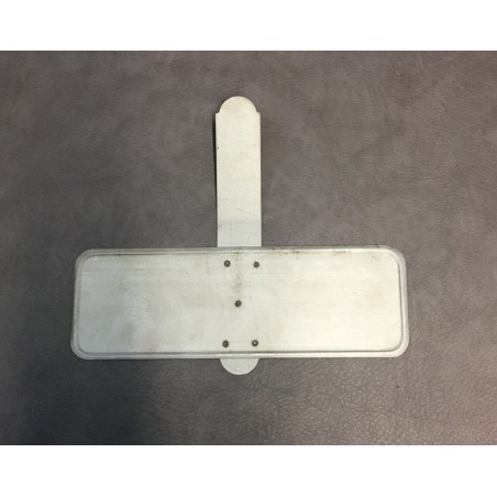 Dollar rear licence plate