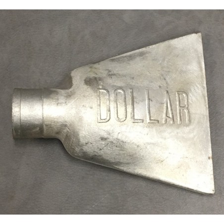 Dollar aluminium fishtail end cap