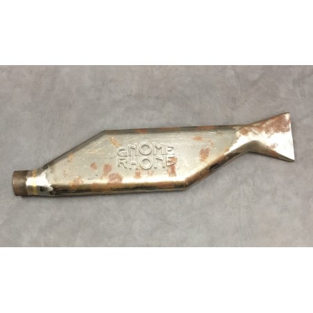 Gnome & Rhone exhaust muffler