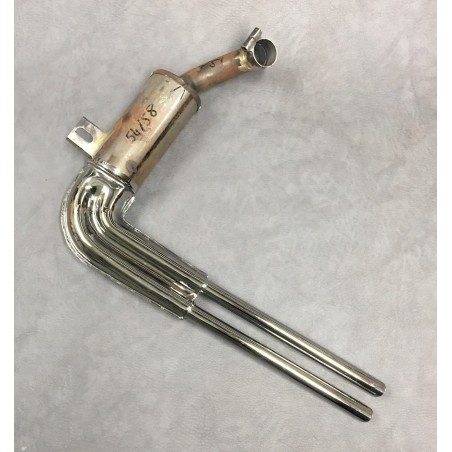 Vespa exhaust muffler