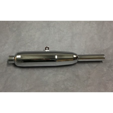 Triumph exhaust muffler