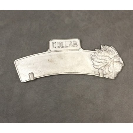 Plaque avant alu Dollar