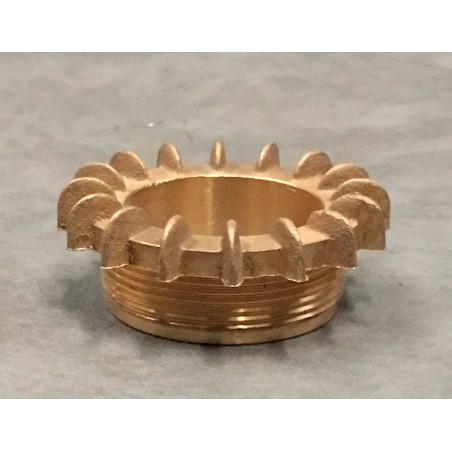 Exhaust nut for pushrod engined 125cc/175cc Motobecane