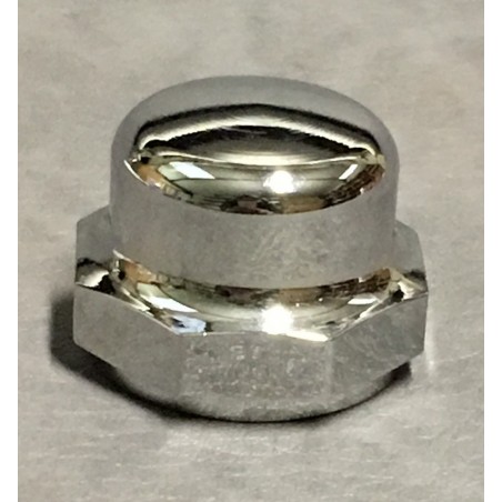 Chrome-plated upper steering nut