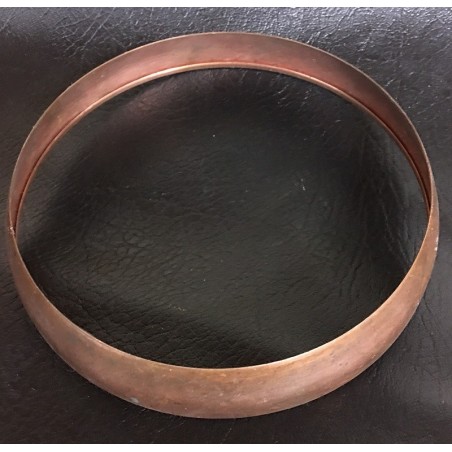 Copper headlight rim