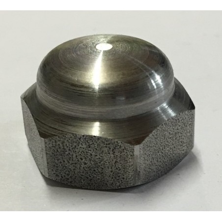 Chrome-plated upper steering nut
